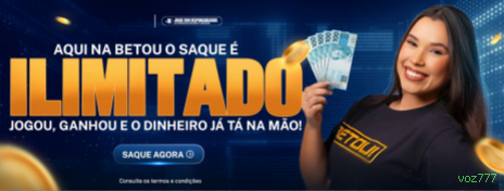 Bônus boas-vindas voz777 R$100